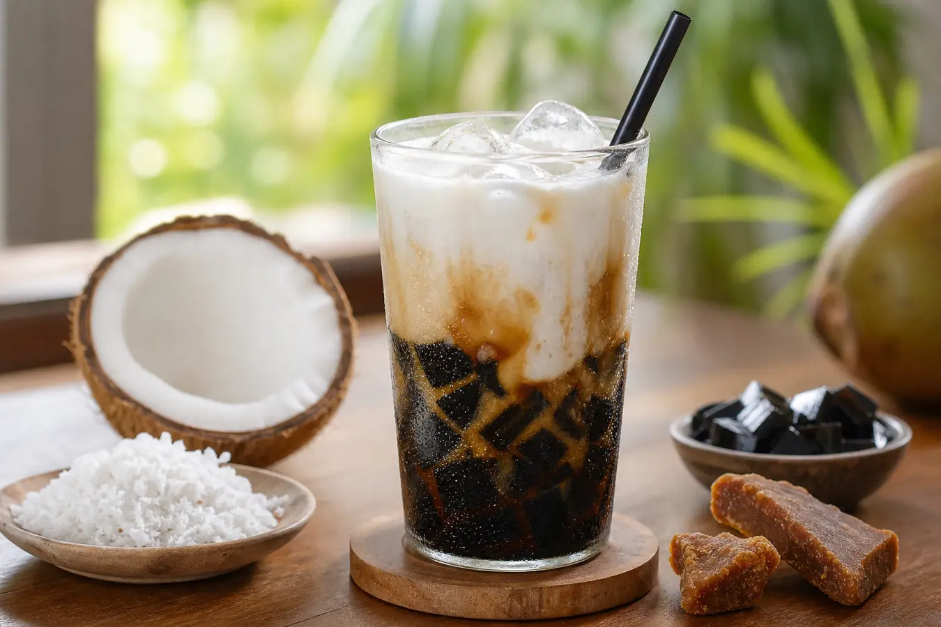 Cara Membuat Es Cincau Santan: Tekstur Kenyal, Manis Pas